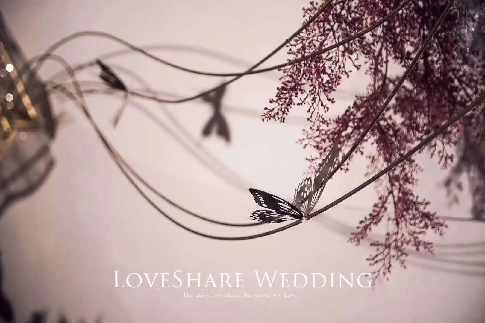 Fiore artificiale di pino, erba di brina, materiale per fiori da matrimonio, 105 cm