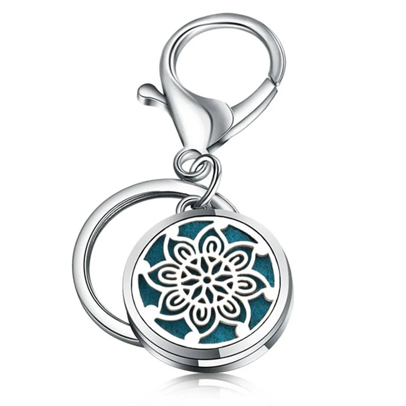 Love Key! Essential oil diffuser perfume Key Chain.