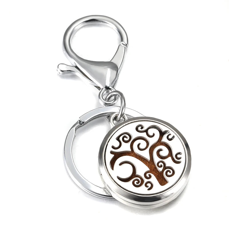 Love Key! Essential oil diffuser perfume Key Chain.
