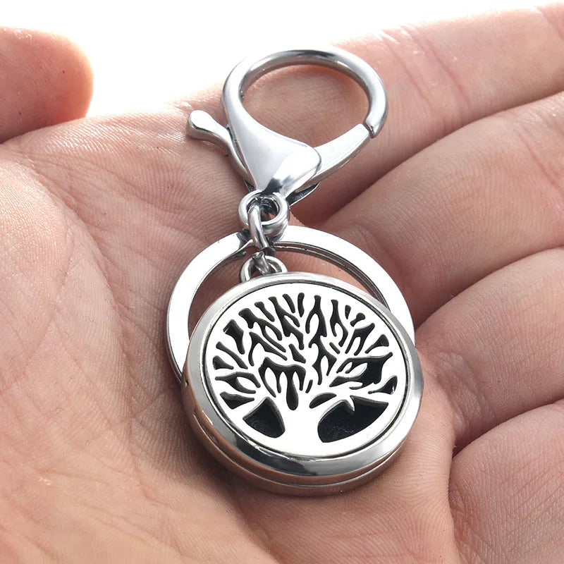 Love Key! Essential oil diffuser perfume Key Chain.