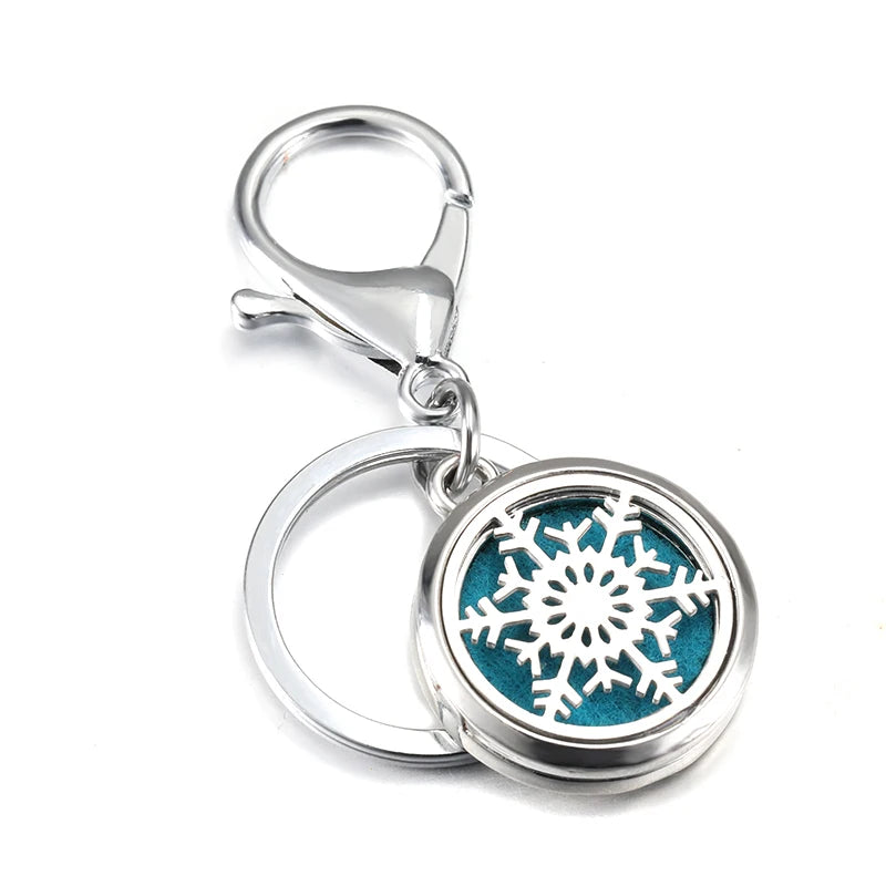 Love Key! Essential oil diffuser perfume Key Chain.