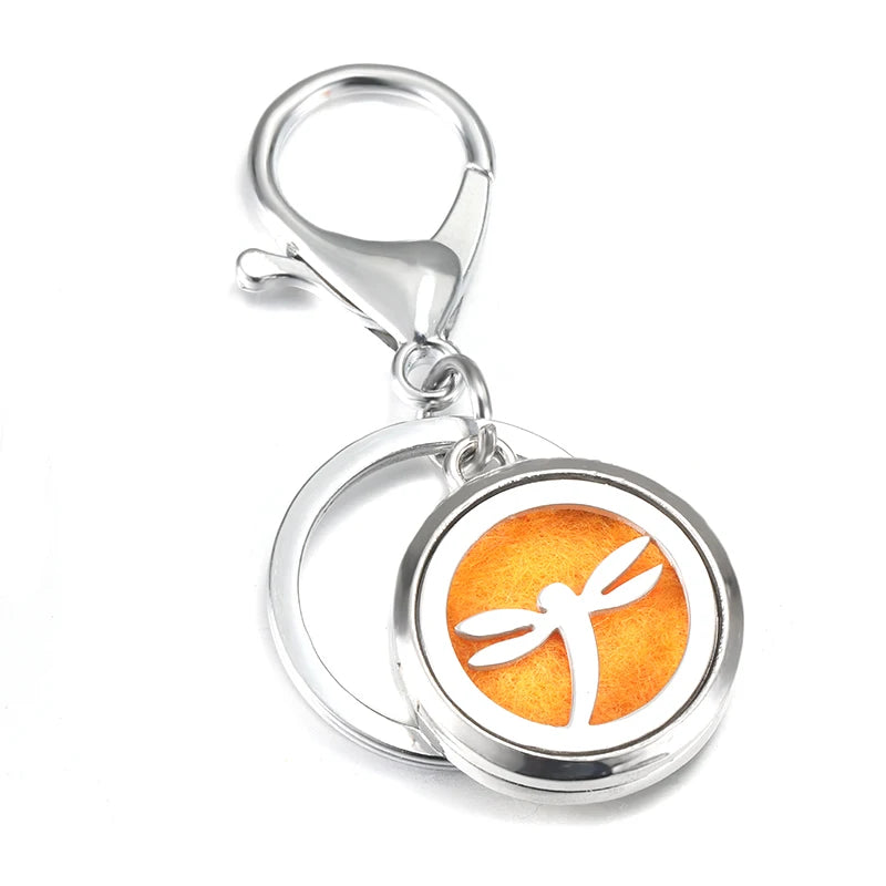 Love Key! Essential oil diffuser perfume Key Chain.