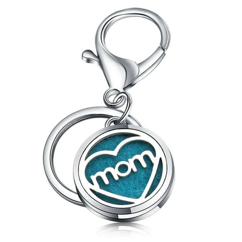 Love Key! Essential oil diffuser perfume Key Chain.