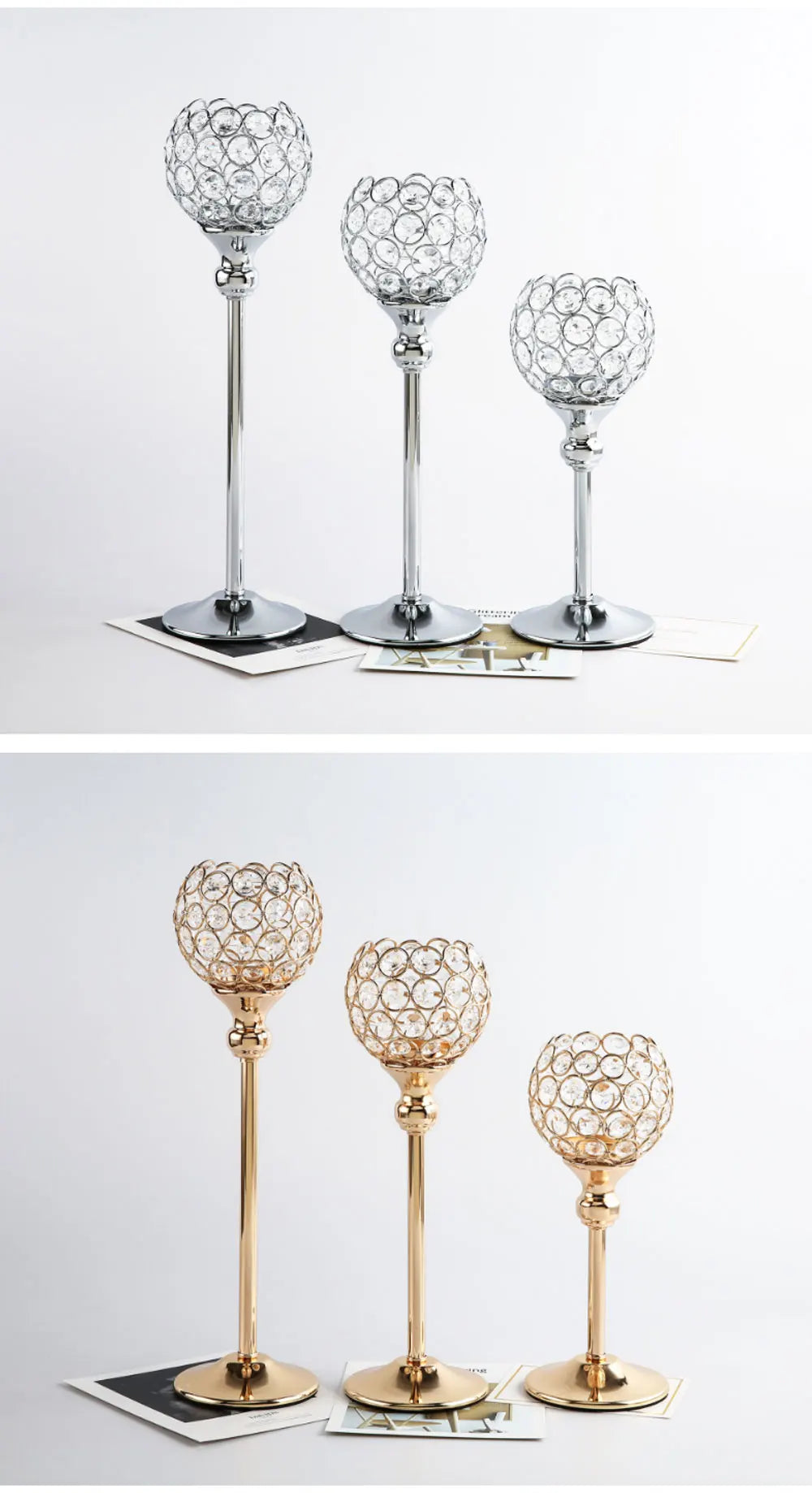 Crystal Romantic Candle Lantern Ideal For Any Event