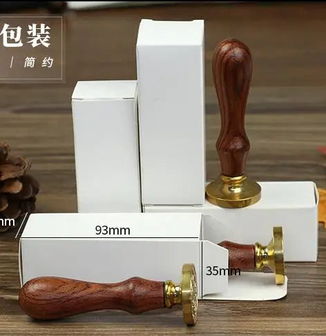 Timbro di ceralacca antico classico 26 lettere iniziali dell'alfabeto AZ