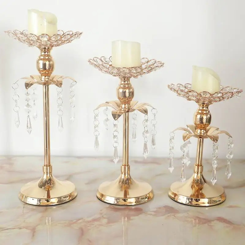 Candelabros para centros de mesa, decoración de candelabros. 