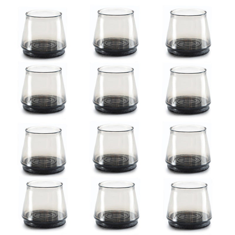 Transparent Mats Chair Legs Quiet And Wear-resistant Protective Case