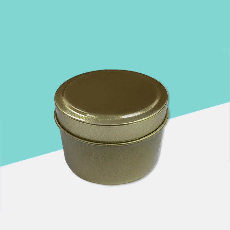 Kerzenglas mit 4 oz konvexem Deckel, Aromatherapie-Eisenbehälter.