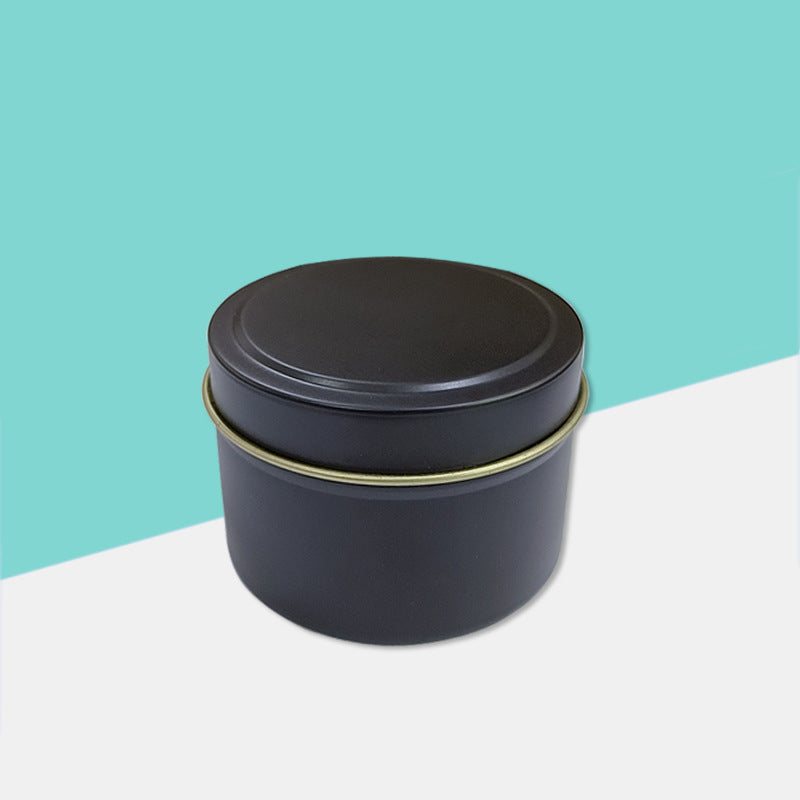 Kerzenglas mit 4 oz konvexem Deckel, Aromatherapie-Eisenbehälter.