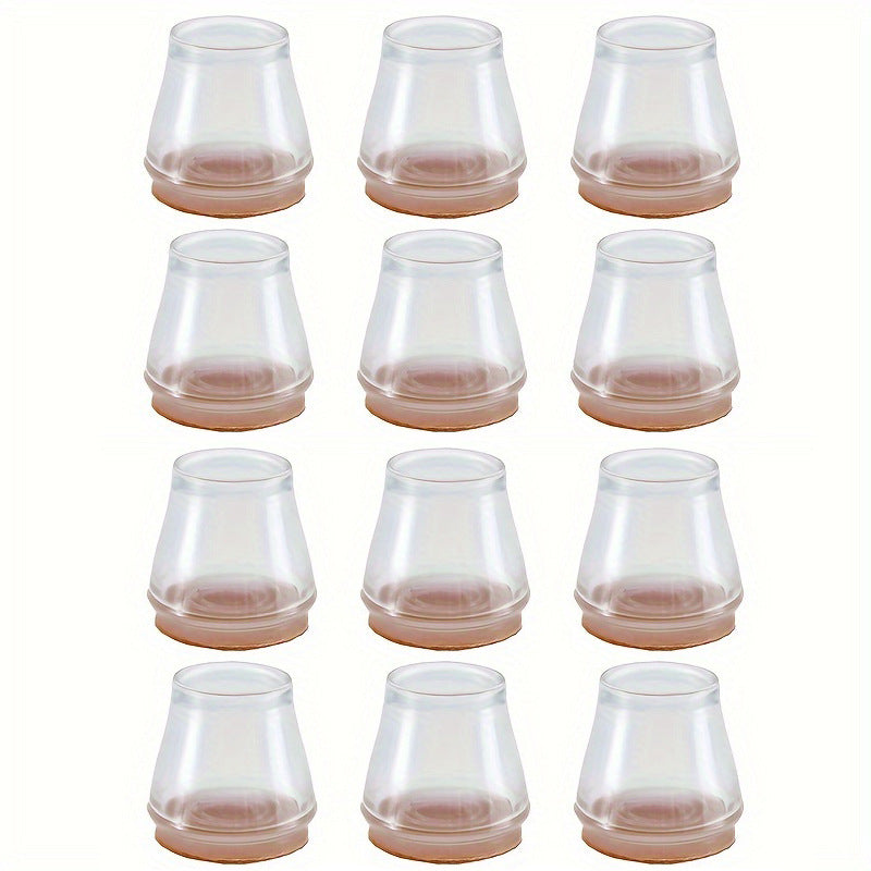 Transparent Mats Chair Legs Quiet And Wear-resistant Protective Case