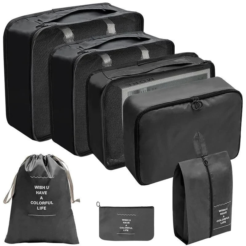 Travel Organizer Storage Bags Suitcase 7/8/9/10 Pcs Set