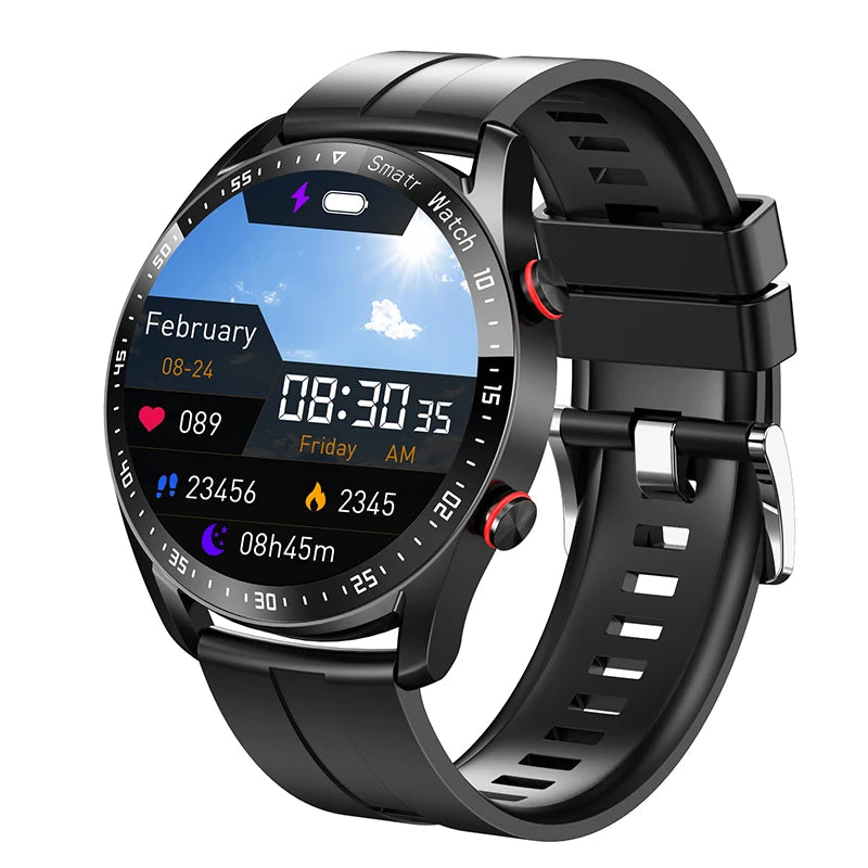 Smart Watch Men Laser Bluetooth Call Health Blood Pressure