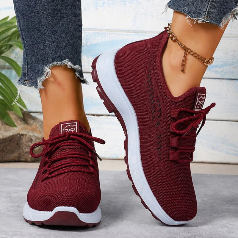 Fleece Lining Warm Sneakers for Women Winter Comfortable Light