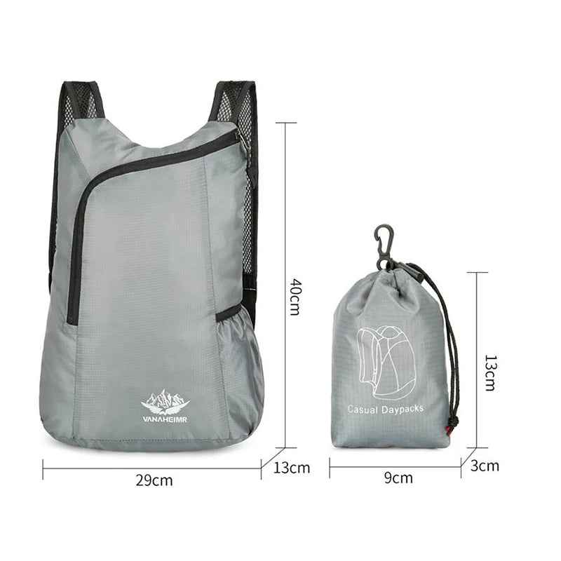 2025 New 1-Pack Multifunctional Ultralight Backpack - Foldable and Portable