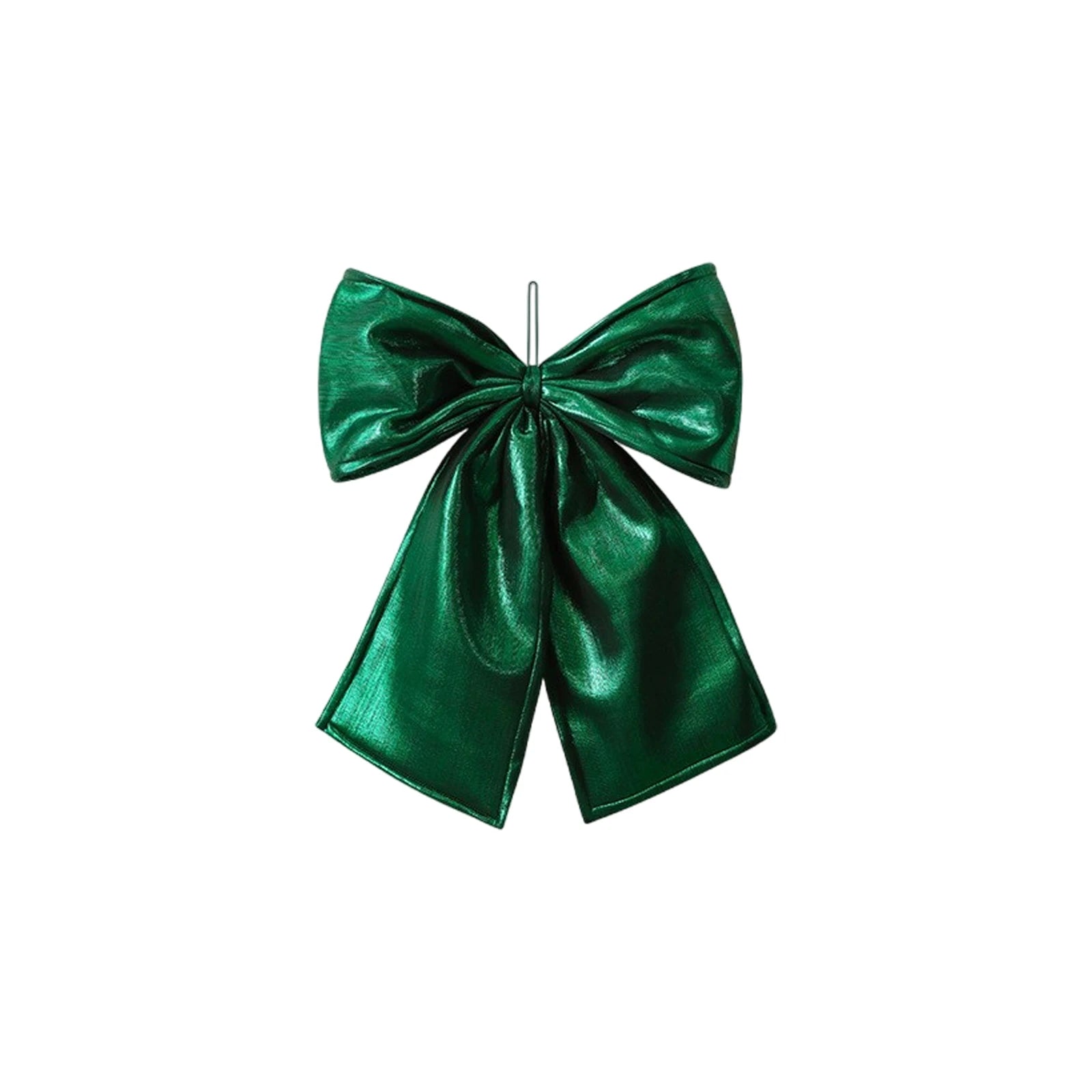 Lazo navideño grande para decoración del árbol.