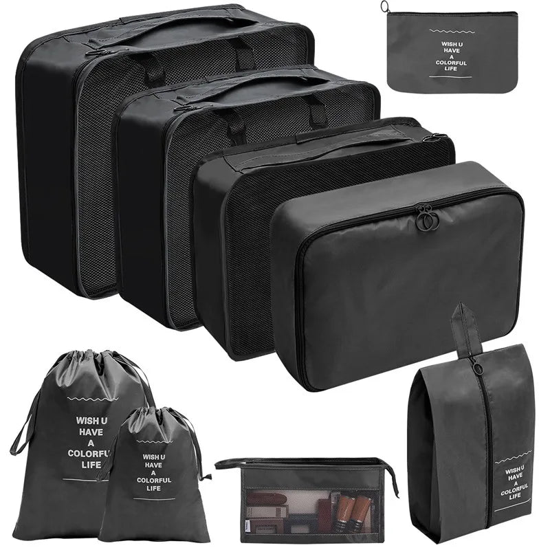 Travel Organizer Storage Bags Suitcase 7/8/9/10 Pcs Set