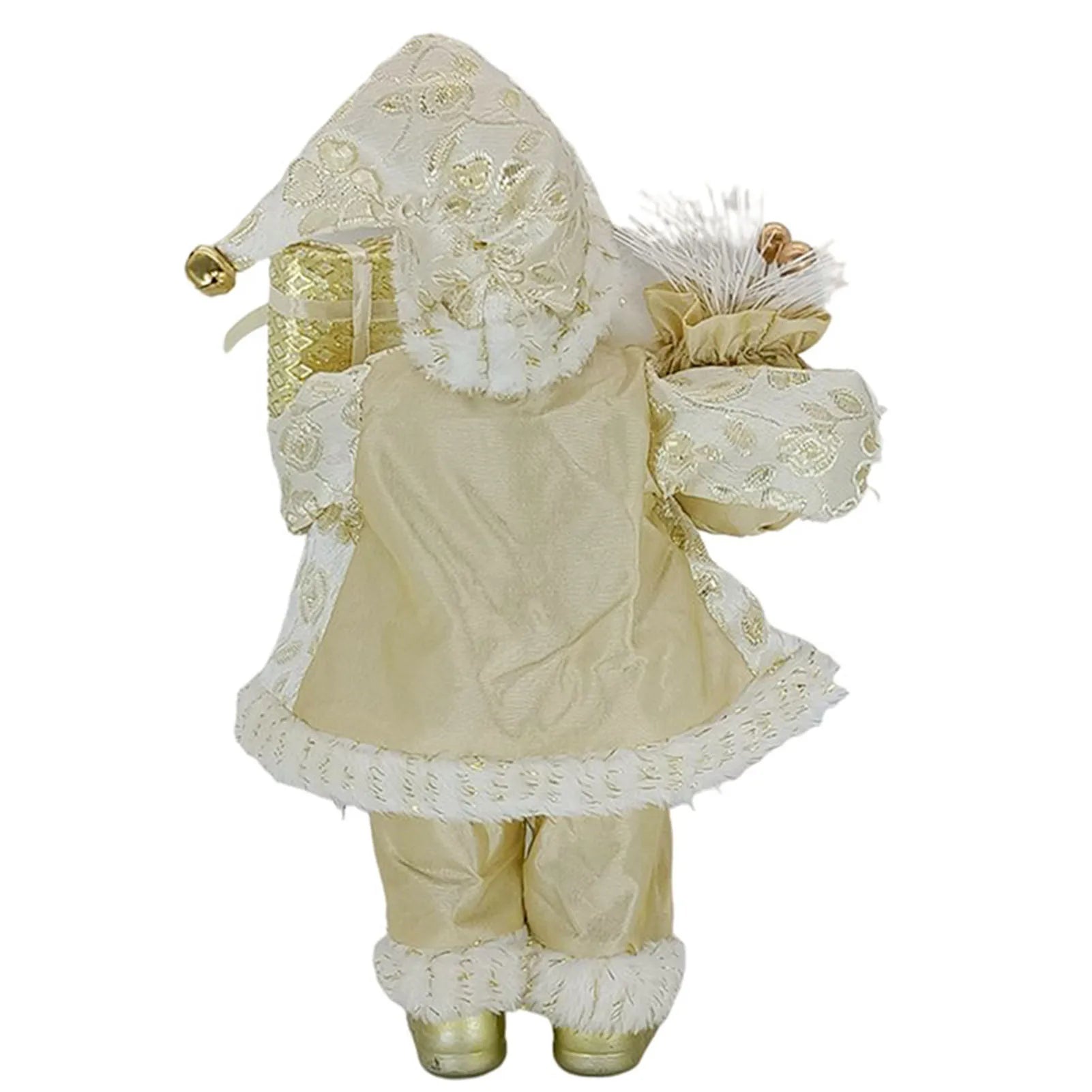 Christmas Sitting Standing Santa Claus Figurines Doll Cute 12inch.