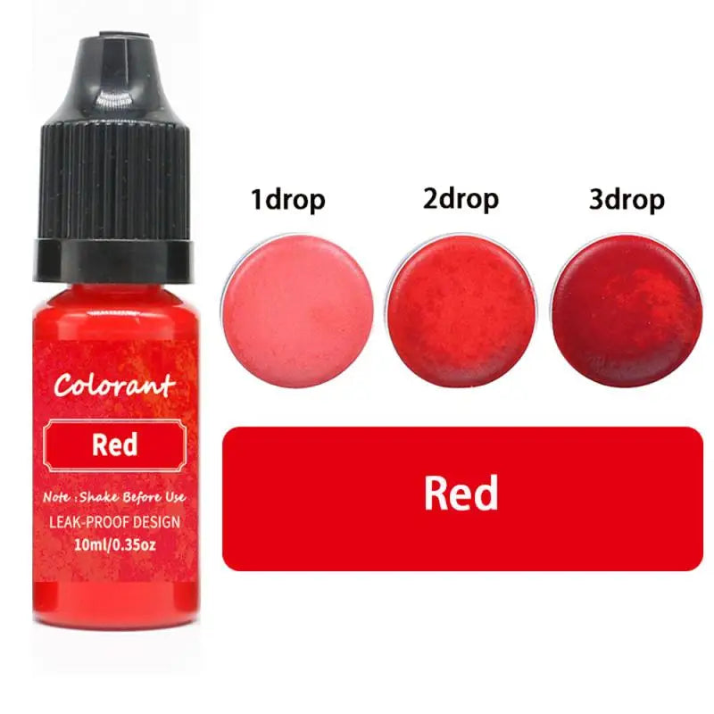 Kerzenfarbstoffe Pigment Aromatherapie Flüssigkeit 10ml
