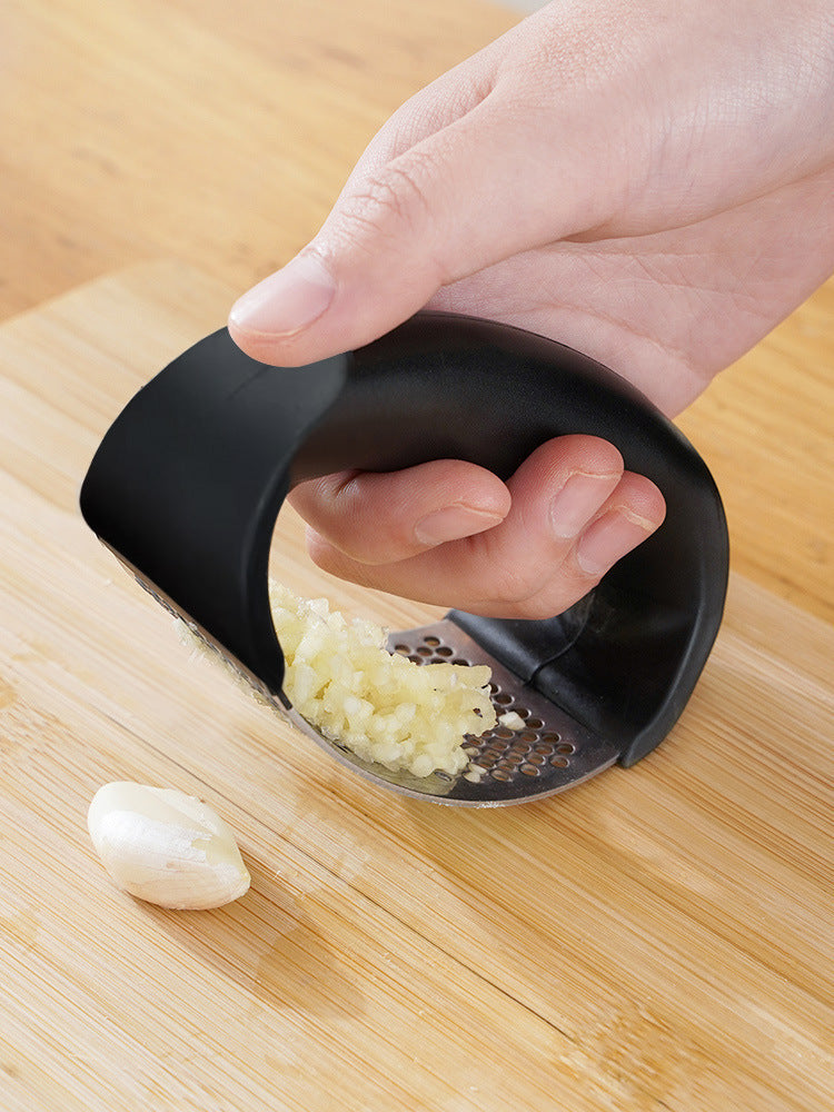 Stainless Steel Garlic Press Crusher.