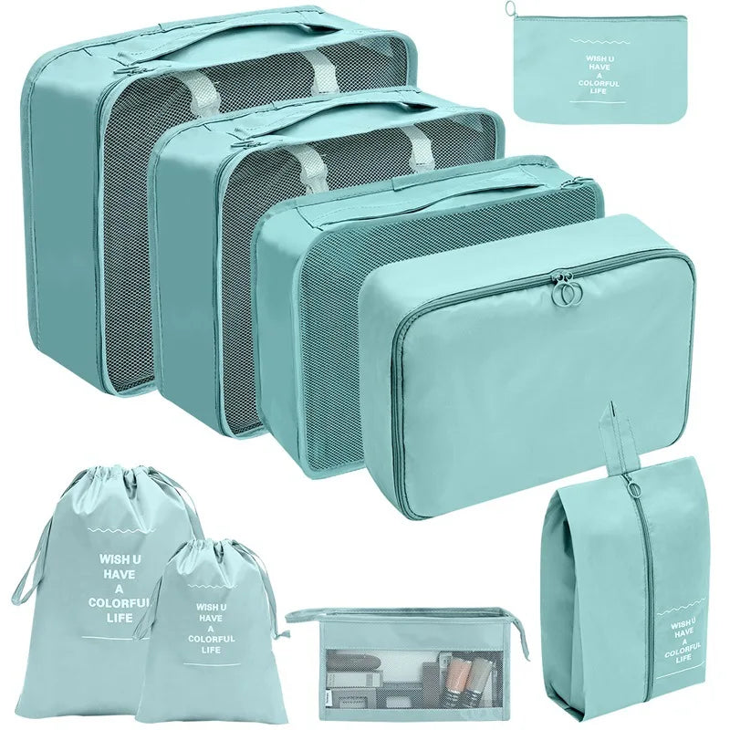 Travel Organizer Storage Bags Suitcase 7/8/9/10 Pcs Set