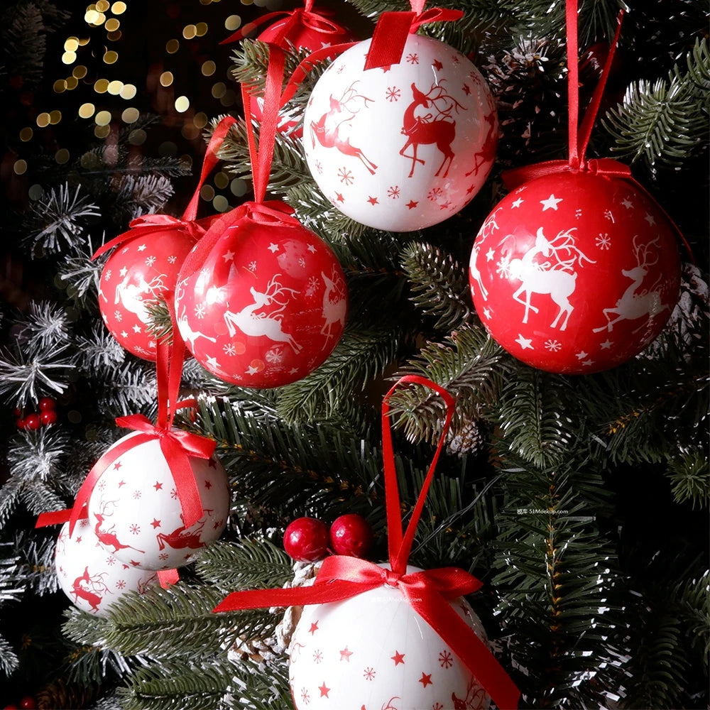 Bolas de Navidad, colgantes de Navidad, adornos para árbol, bolas multicolores, juego de decoraciones para fiestas en el hogar, Navidad, bolas de decoración navideña