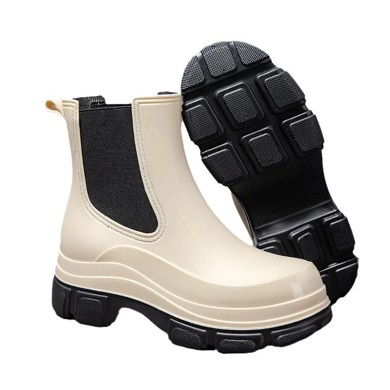 2025 New Rubber Rain Shoes Outdoor Anti-slip Waterproof Garden Shoes