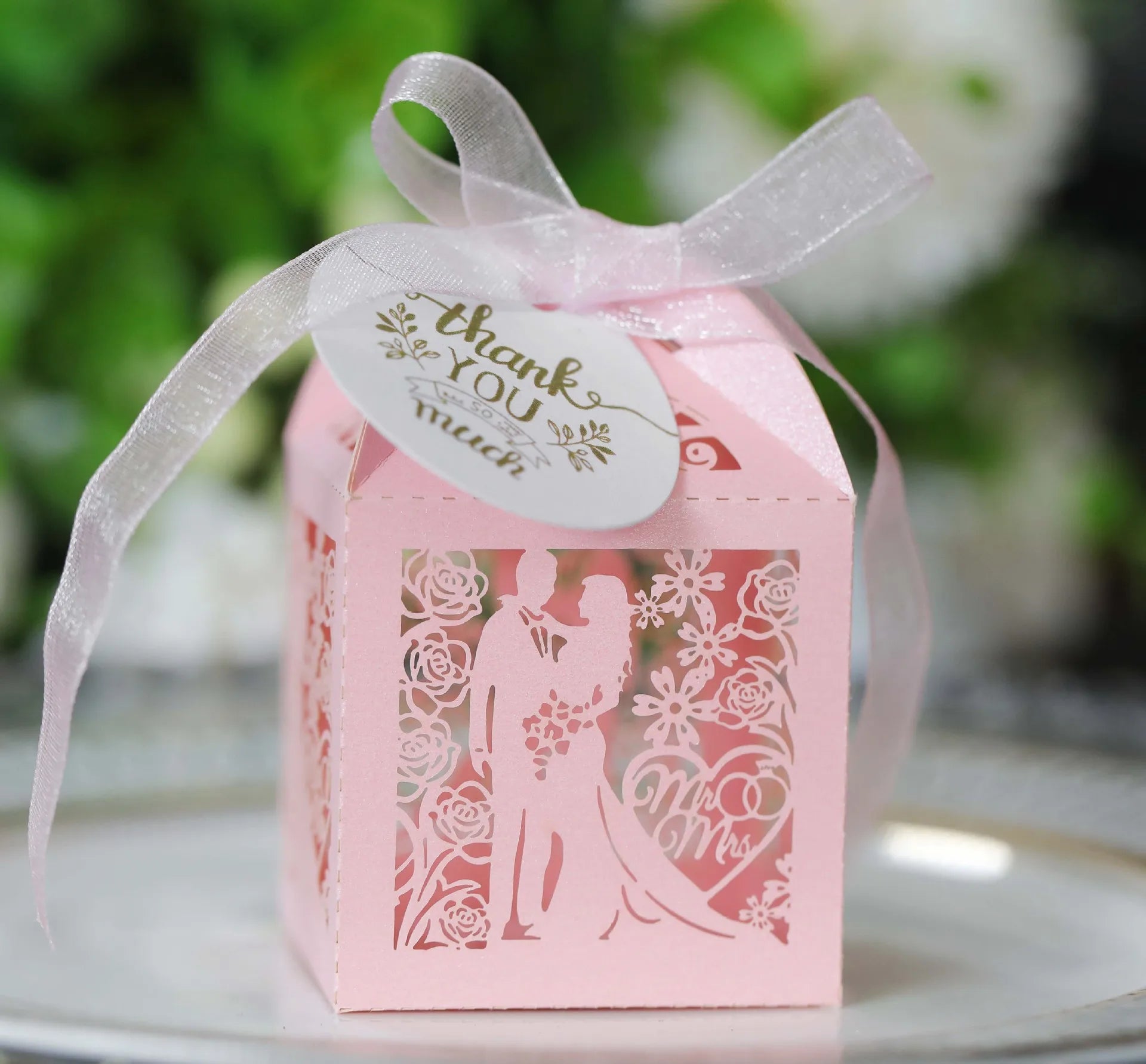 Scatole per caramelle per qualsiasi evento, scatola regalo con nastri