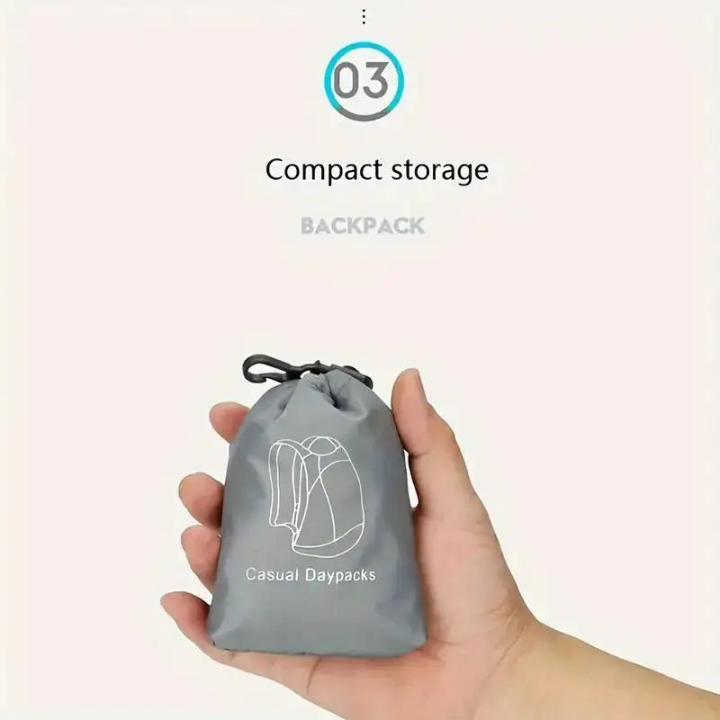 2025 New 1-Pack Multifunctional Ultralight Backpack - Foldable and Portable