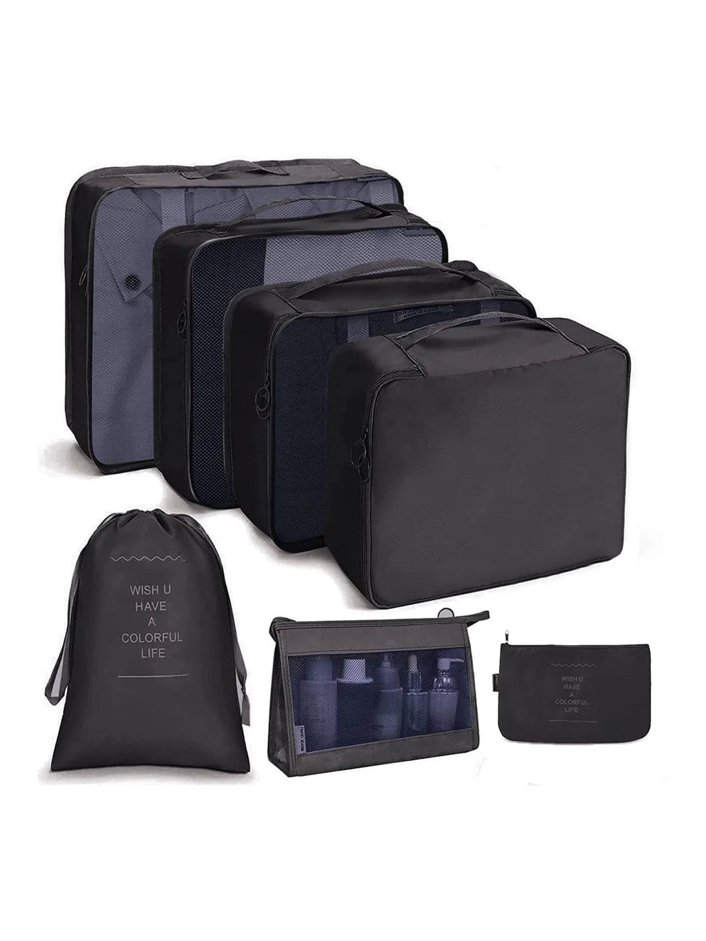 Travel Organizer Storage Bags Suitcase 7/8/9/10 Pcs Set