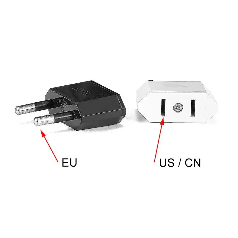 EU Adapter Reiseadapter Konverter 1 stücke elektrische Adapter AC Steckdose