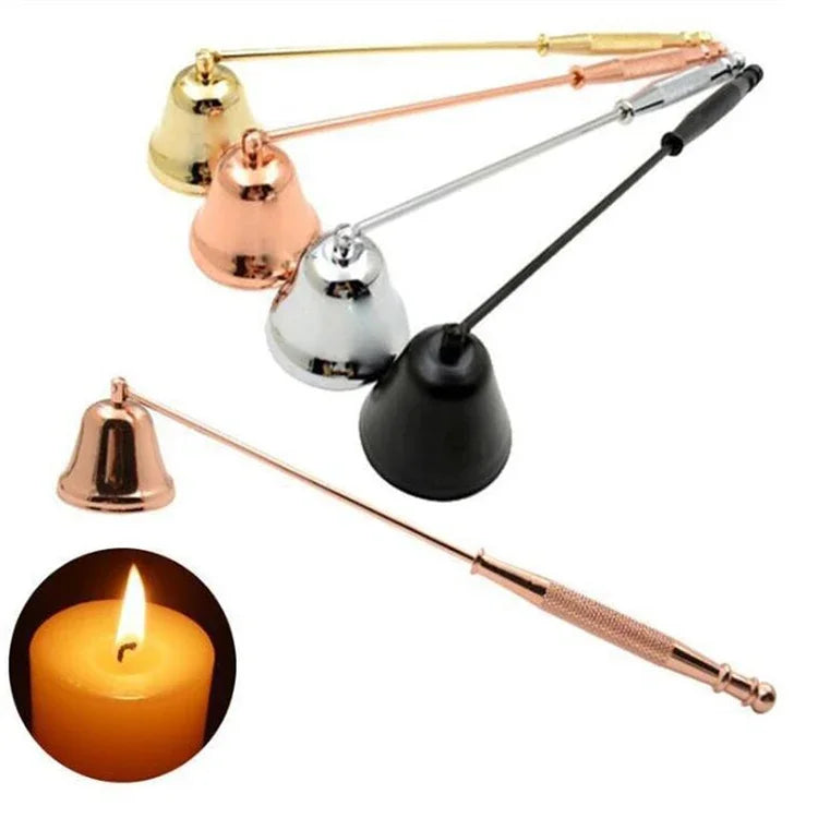 Kerze Edelstahl Werkzeug Lange Griff Glocke Feuerlöscher Dochte Aus