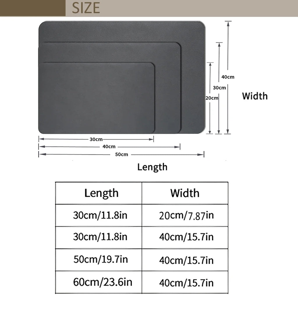 Large Kitchen Absorbent Mat Flowers Roses