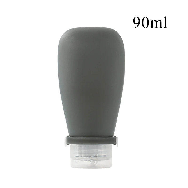 Portable Silicone Travel Bottle Cosmetic Storage Refillable Empty Bottle