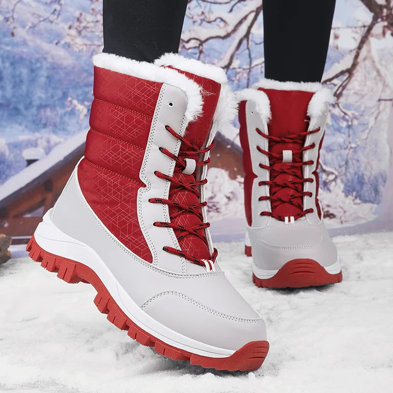 ****SALE**** - Women's cotton plus velvet non-slip winter snow boots