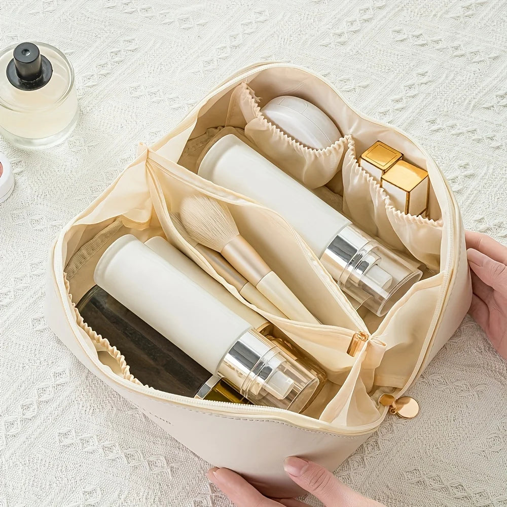 Organizador de maquillaje, neceser para mujer, estuche de maquillaje, bolsa de almacenamiento