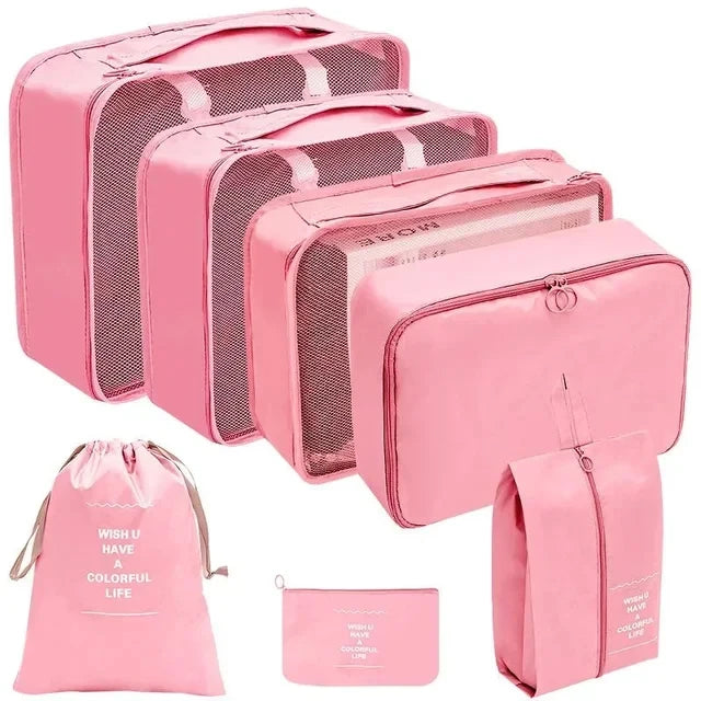 Travel Organizer Storage Bags Suitcase 7/8/9/10 Pcs Set