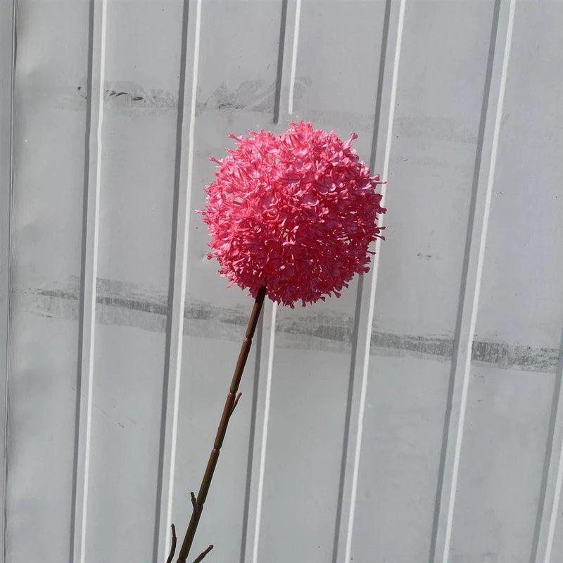 Gran rama de cebolla artificial colorida para salón de bodas floral 75 cm.
