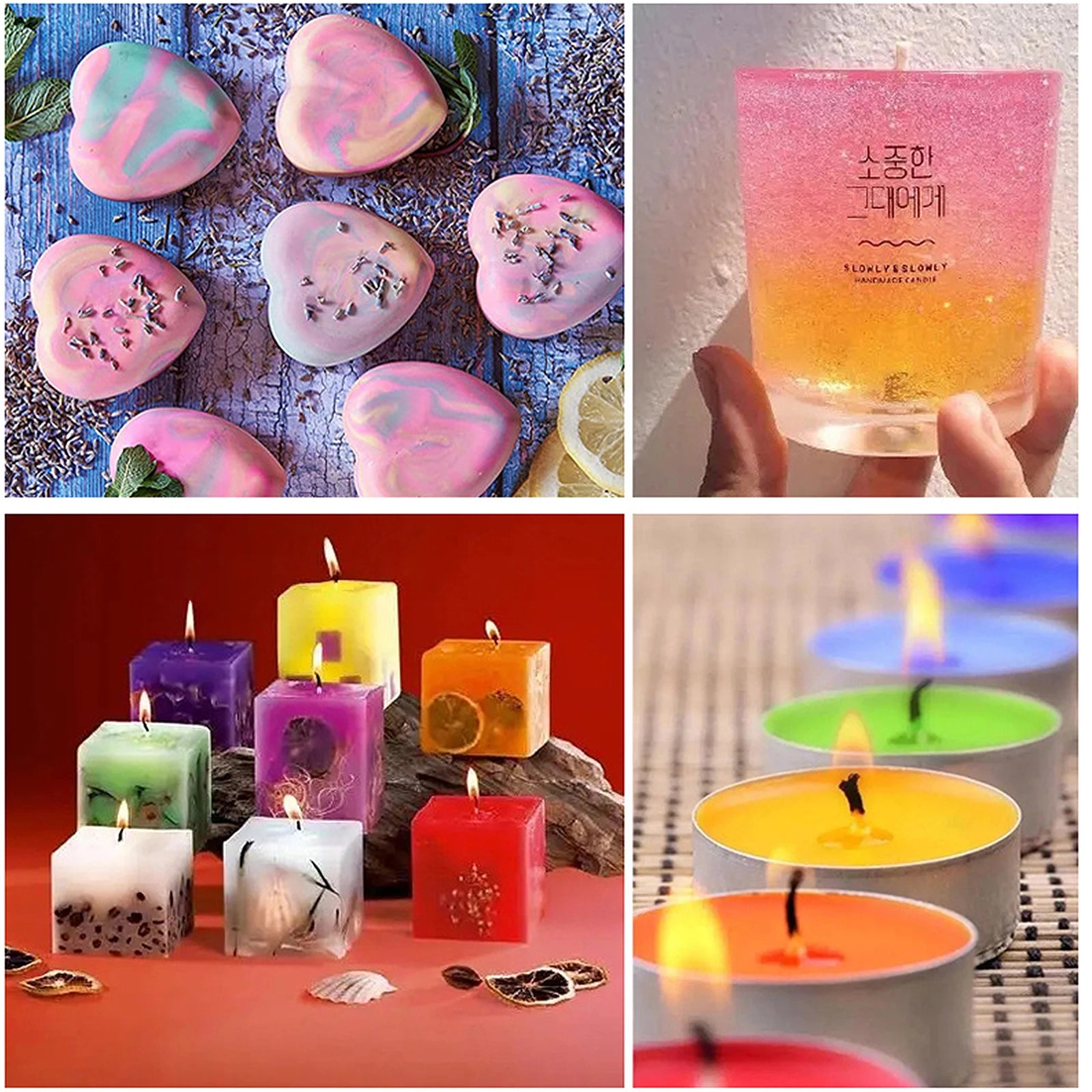 Kerzenfarbstoffe Pigment Aromatherapie Flüssigkeit 10ml