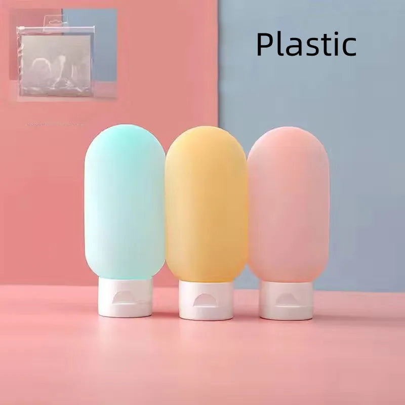 Portable Silicone Travel Bottle Cosmetic Storage Refillable Empty Bottle