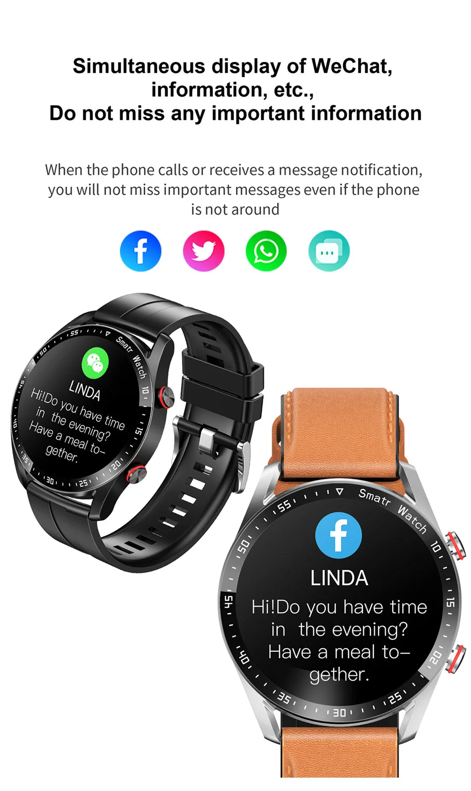 Smart Watch Men Laser Bluetooth Call Health Blood Pressure