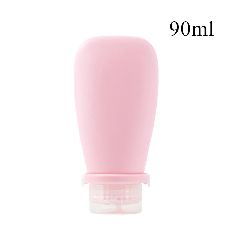 Portable Silicone Travel Bottle Cosmetic Storage Refillable Empty Bottle