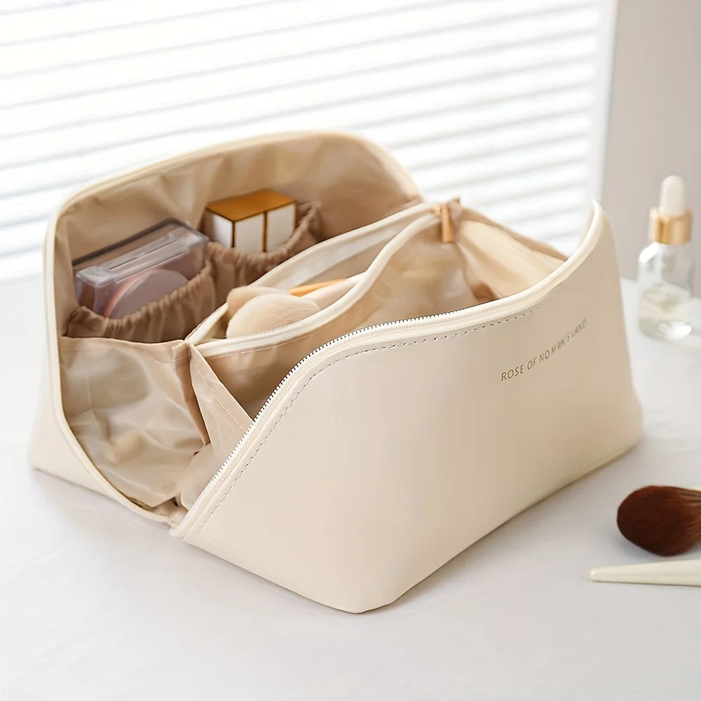 Organizador de maquillaje, neceser para mujer, estuche de maquillaje, bolsa de almacenamiento