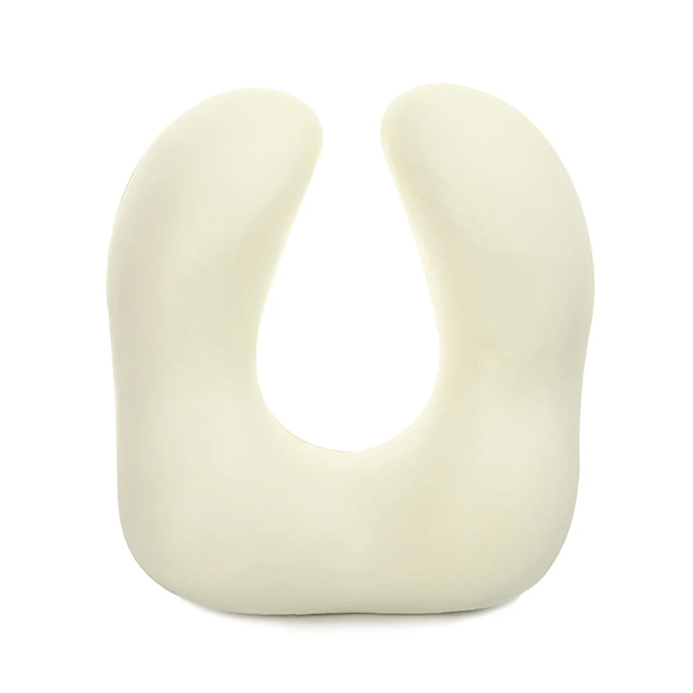 Cuscino da viaggio morbido a forma di U in memory foam per il collo