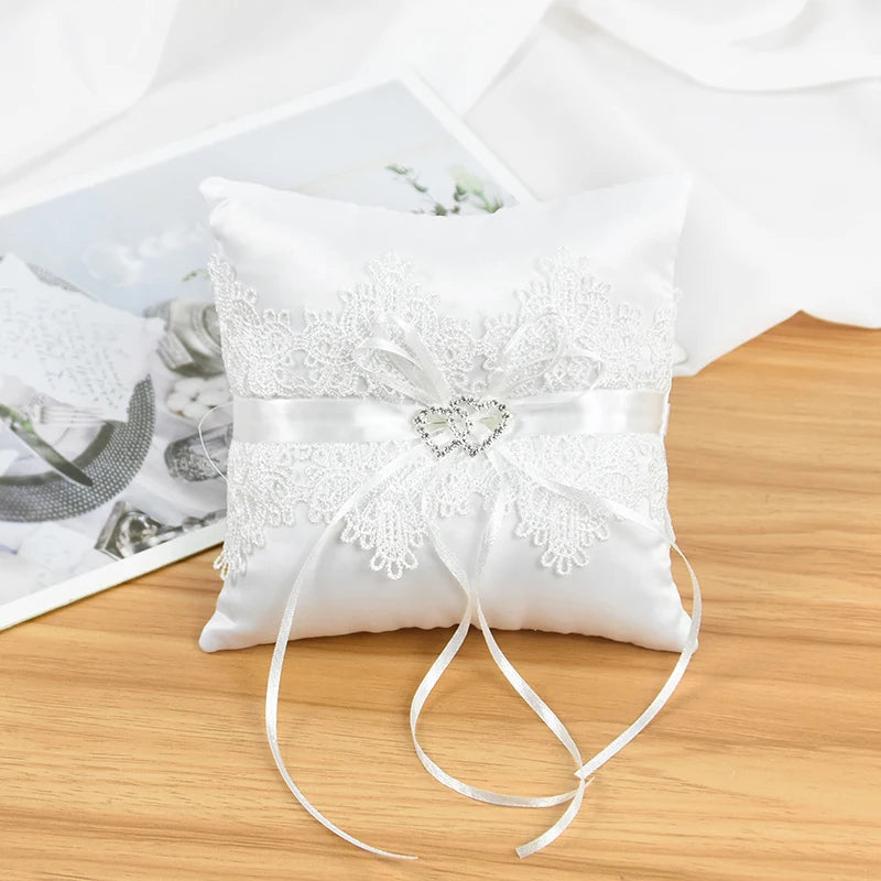Cesta de seda para niñas con flores blancas, cesta de boda de 20 cm para ceremonia de boda.