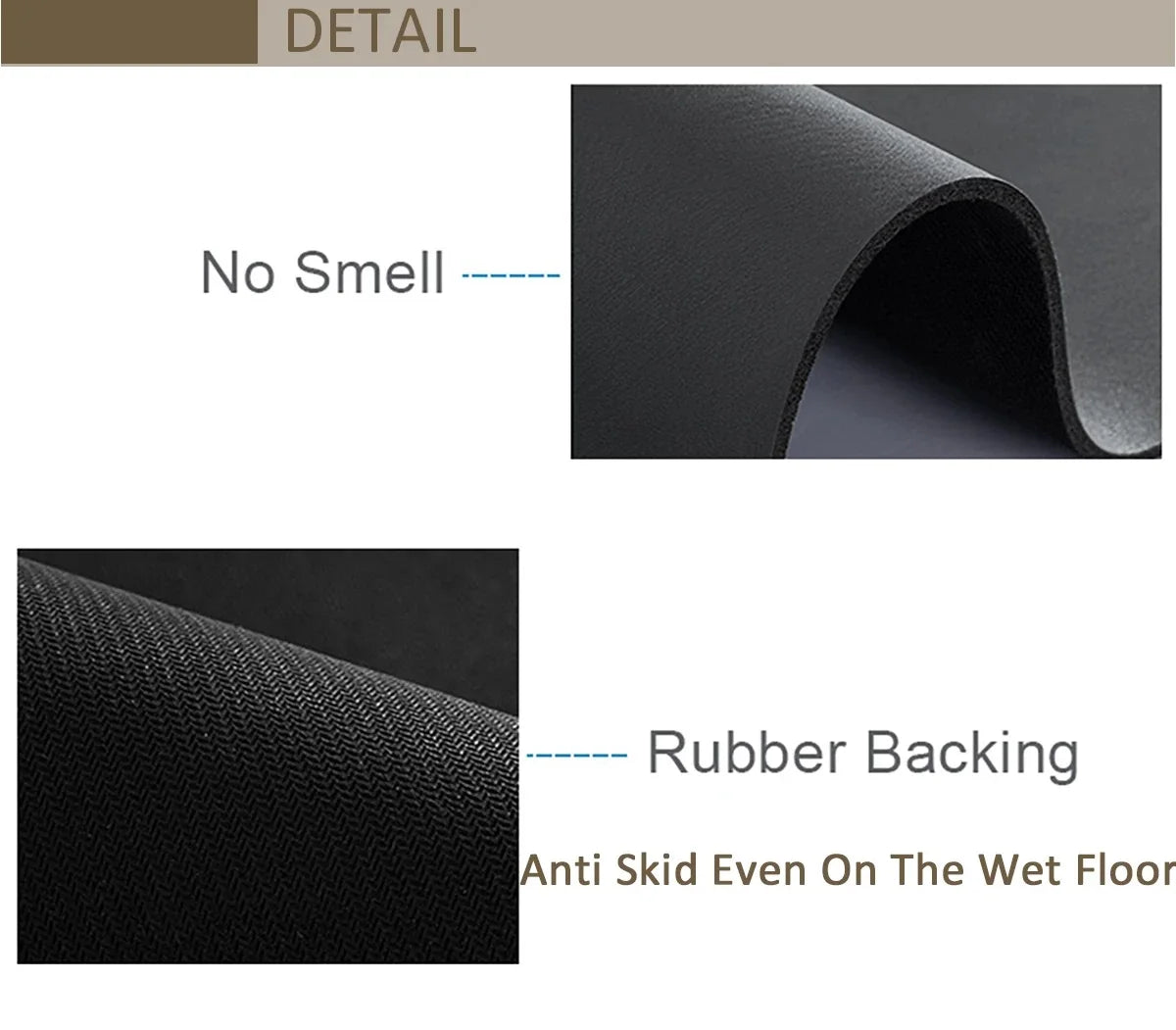 Large Kitchen Absorbent Mat Flowers Roses