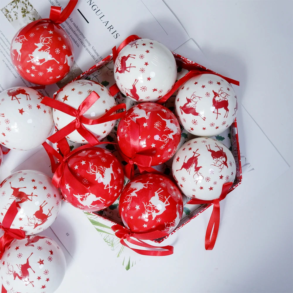 Bolas de Navidad, colgantes de Navidad, adornos para árbol, bolas multicolores, juego de decoraciones para fiestas en el hogar, Navidad, bolas de decoración navideña