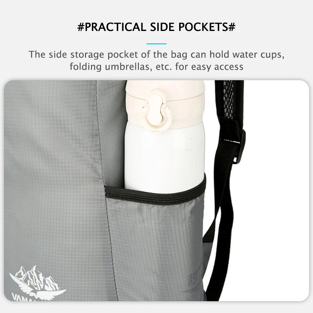 2025 New 1-Pack Multifunctional Ultralight Backpack - Foldable and Portable