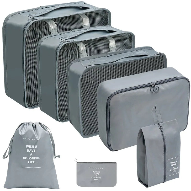 Travel Organizer Storage Bags Suitcase 7/8/9/10 Pcs Set