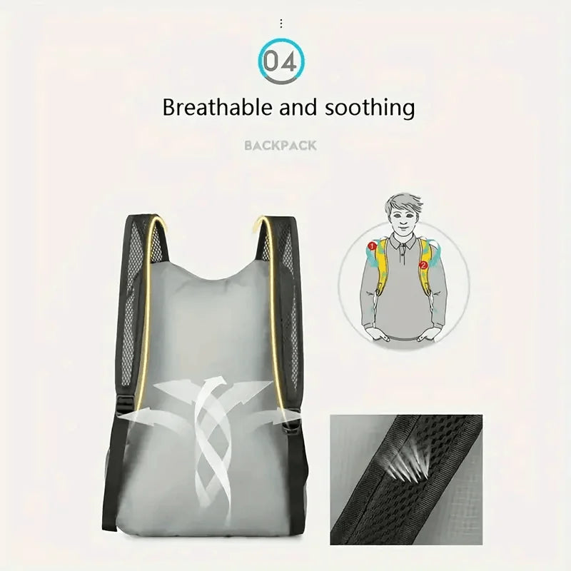 2025 New 1-Pack Multifunctional Ultralight Backpack - Foldable and Portable