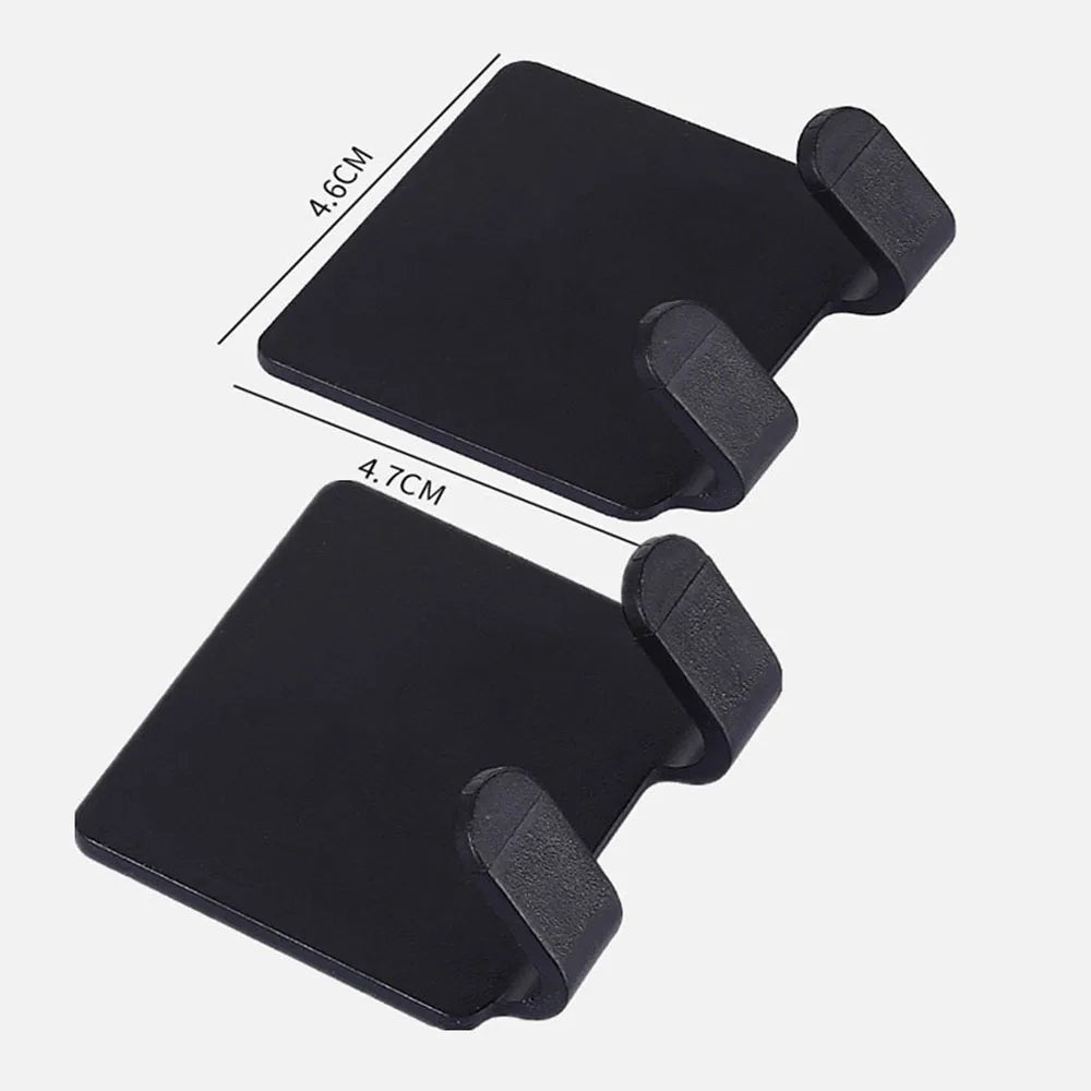 Holder Wall Mounted Bathroom For Shower Hook 2/4 pack Adhesive